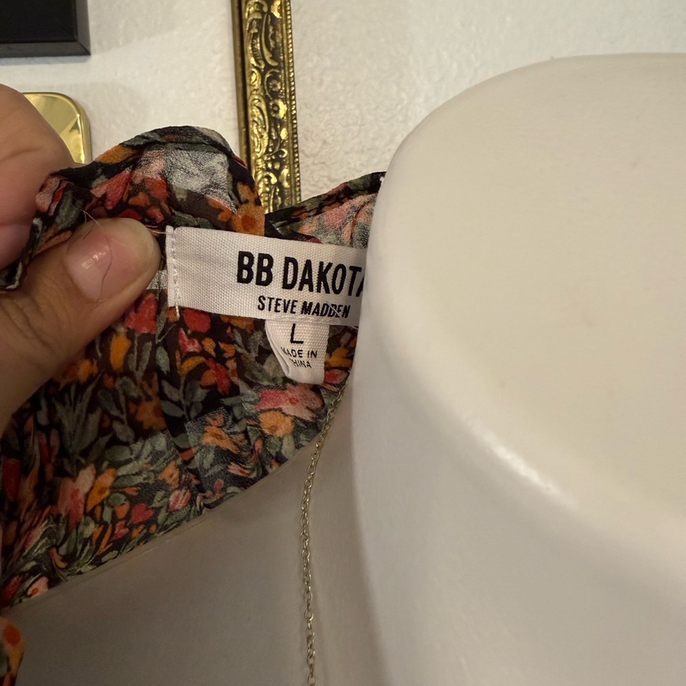 BB Dakota by Steve Madden Floral Ruffle Maxi Dress - Picture 12 of 14